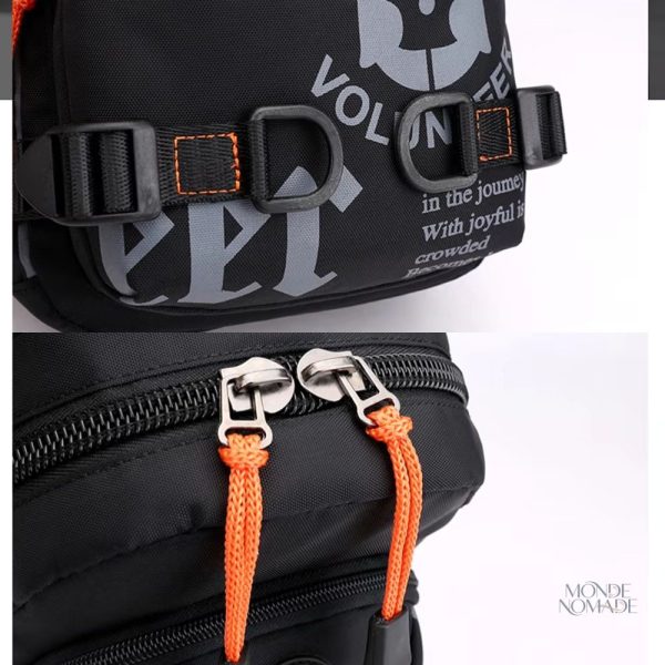 Sac bandoulière homme avec style urbain