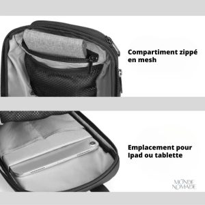 Sac polyvalent pour tablette, idéal pour un usage quotidien