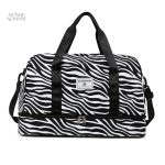 Sac Bandoulière Zèbre pour voyages pratiques et stylés