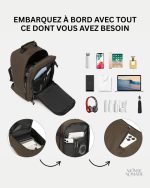 Sac de cabine élégant pour vos voyages en avion