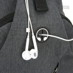 Sac de poitrine tendance avec compartiment pour téléphone