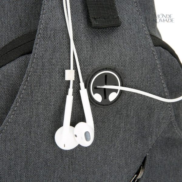 Sac de poitrine tendance avec compartiment pour téléphone