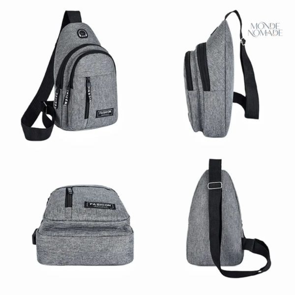 Sac de Poitrine compact pour Homme, idéal pour les déplacements