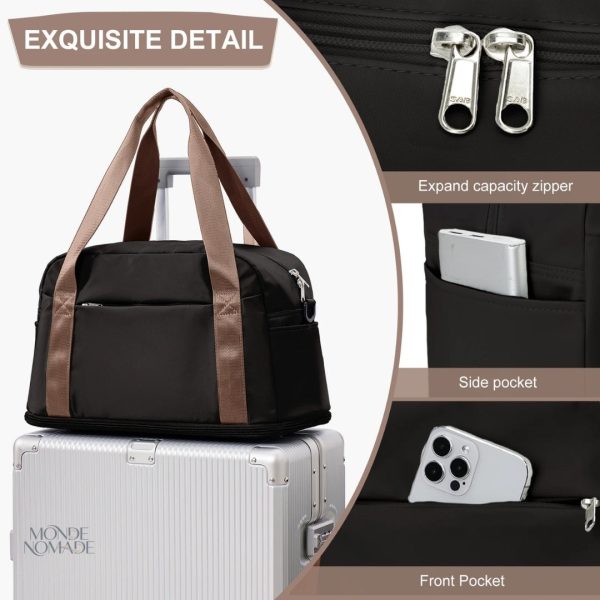 Sac de voyager de taille idéale pour les cabines d'avion