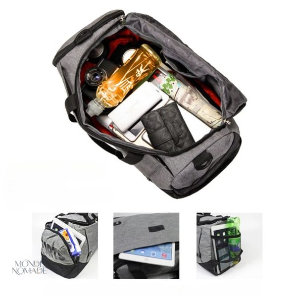 Sac de Voyage 50 cm, fonctionnalités pratiques pour voyageurs