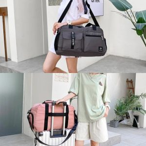Sac de sport avec compartiment à chaussures intégré