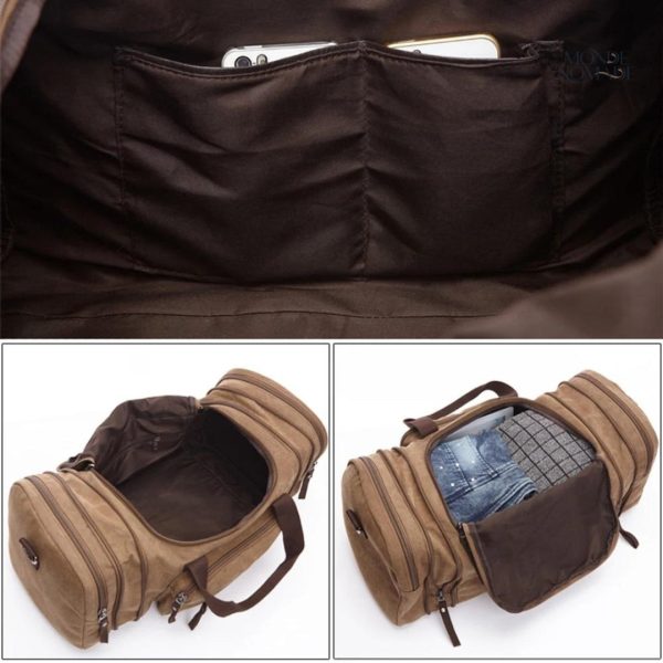 Sac de Voyage tendance en toile, accessoire essentiel pour voyager
