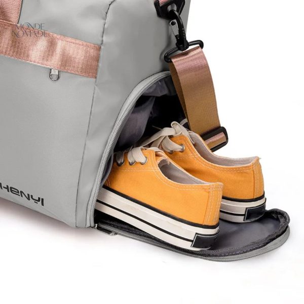 Sac de voyage pratique pour femmes, espace pour chaussures