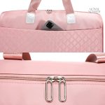 Sac de voyage spacieux avec design chic