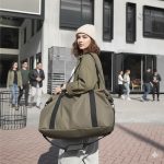 Sac fourre tout tendance, adapté aux hommes et femmes actifs