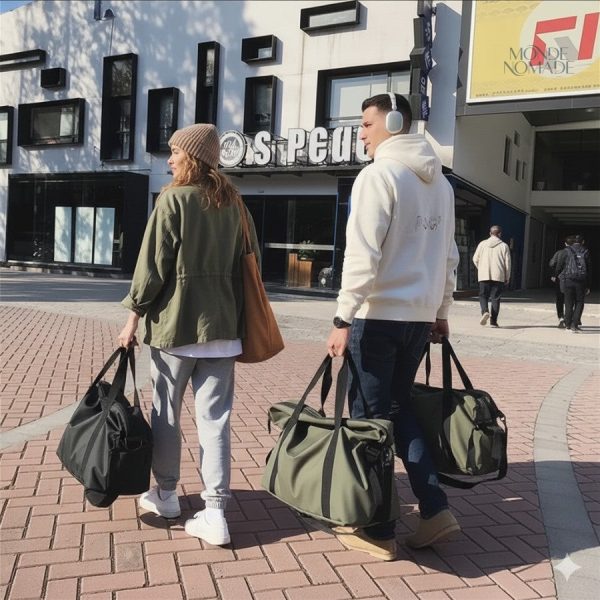 Sac de voyage durable, conçu pour un usage quotidien et occasionnel