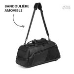 Sac de voyage convertible, design fonctionnel