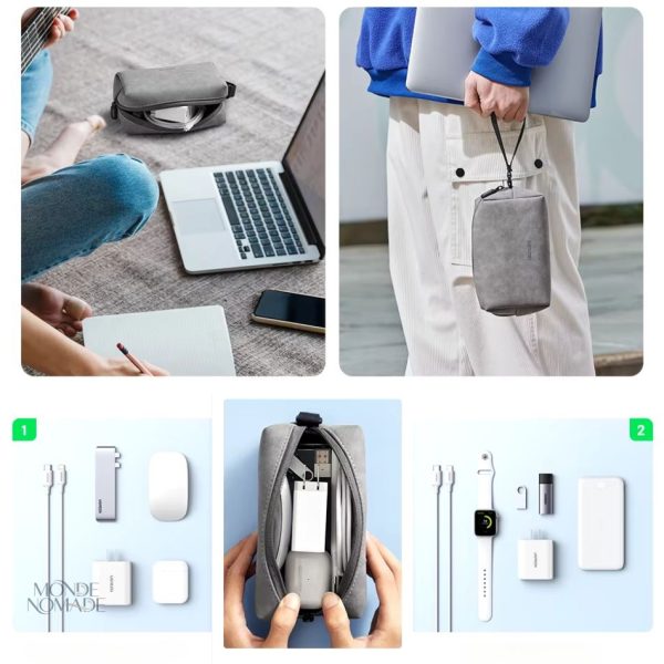 Ugreen trousse de toilette pour appareils électroniques