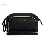 Trousse de toilette avec trois sections pratiques