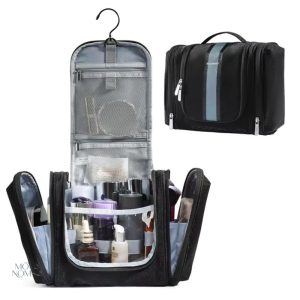 Trousse de toilette à suspendre grand format pour voyage