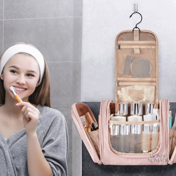 Trousse de toilette avec compartiments pour une meilleure organisation