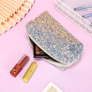 Trousse glitter pour adolescentes, pratique et stylée