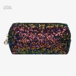 Trousse de toilette à paillettes pour voyage