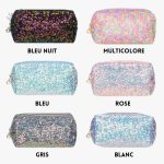 Organisateur de maquillage pour filles, trousse chic