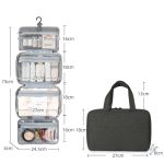 Trousse de toilette suspendue pour un rangement efficace