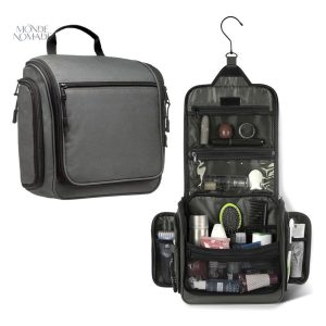 Trousse de toilette avec crochet de suspension