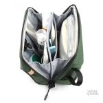 Accessoire de voyage : trousse de toilette compacte