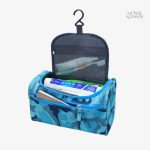 Accessoire de voyage en style camouflage pour essentiels de toilette