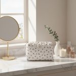 Trousse toilette design Cerise, pratique et esthétique