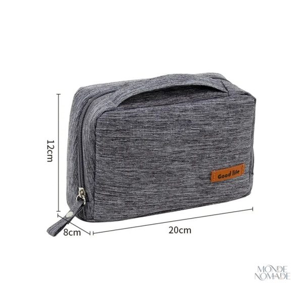 Trousse de toilette légère, idéale pour les déplacements