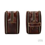 Trousse cosmétique en cuir chic