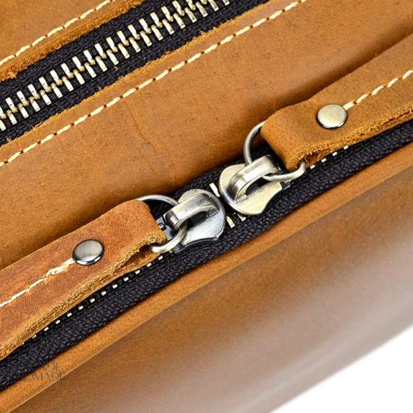 Trousse cosmétique en cuir femme