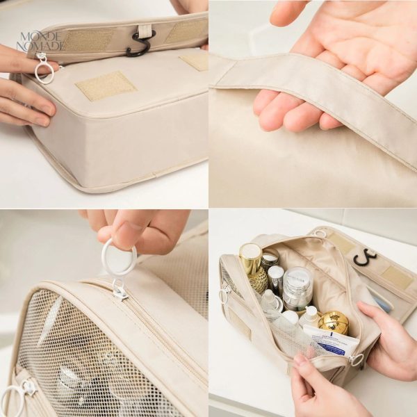 Trousse de toilette compacte pour les déplacements
