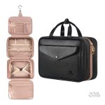 Trousse de toilette suspendue pour voyage femme