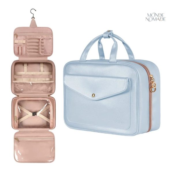 Trousse de toilette femme à accrocher facilement