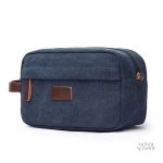 Trousse de toilette en toile, accessoire essentiel pour les déplacements