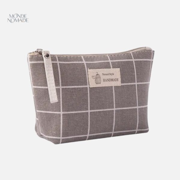 Trousse de toilette Fait Main, design artisanal pratique