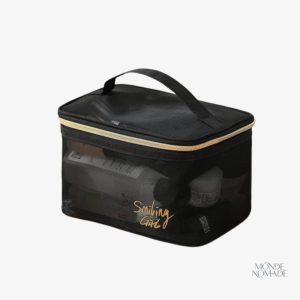 Trousse de toilette femme transparente pour une organisation pratique