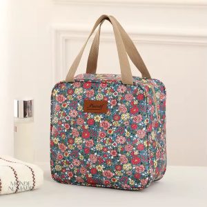 Trousse souple avec motifs floraux élégants
