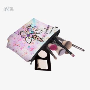 Accessoire de beauté Licorne, parfait pour les voyages des jeunes filles