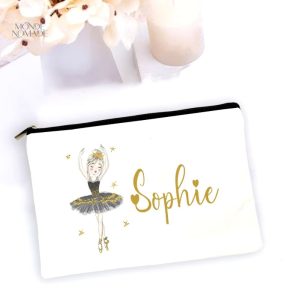 Trousse de toilette à motif danseuse pour enfants