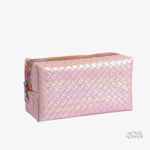 Trousse de toilette rose pour enfants, motif Princesse