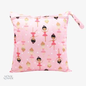 Trousse de toilette fillette - Danseuse classique en rose