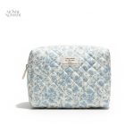 Trousse de toilette Fleurie Matelassée - Motif Floral