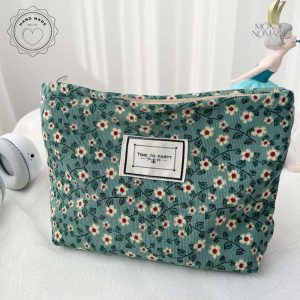 Trousse de toilette Fleurs avec motif floral élégant
