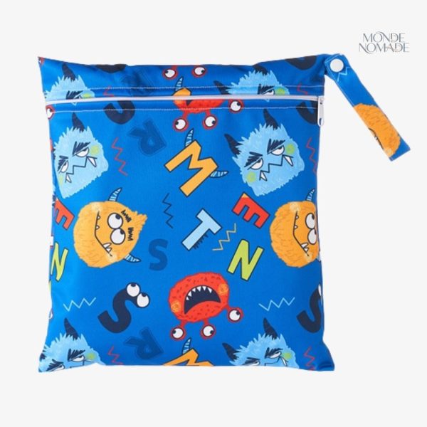 Trousse de toilette garçon Monstre, pratique et colorée