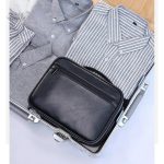 Trousse de toilette masculine avec rangement sécurisé