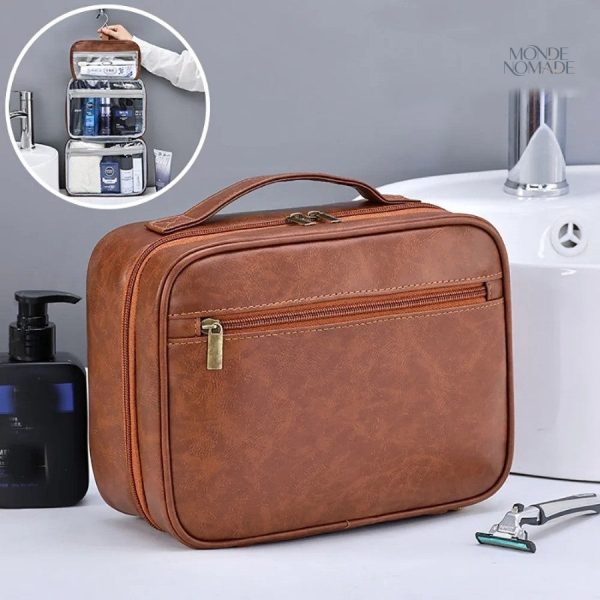 Trousse de toilette homme idéale pour le transport