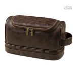 Organisateur de voyage homme en cuir suspendu
