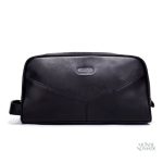 Trousse de toilette homme en cuir chic et pratique