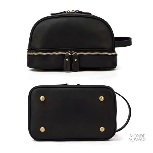Trousse de toilette homme au design vintage